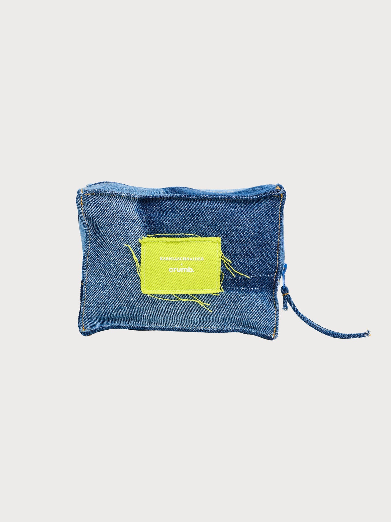 KS x Crumb Denim Cosmetic Bag