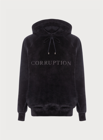 Velour Сorruption Hoodie