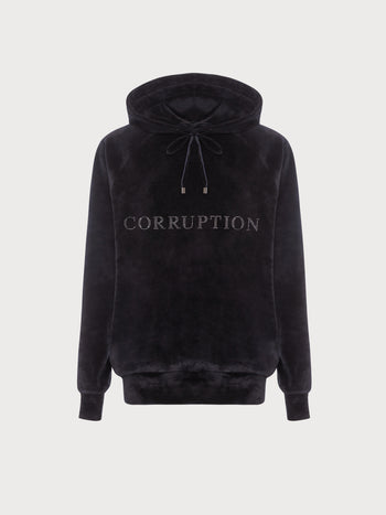 Velour Сorruption Hoodie