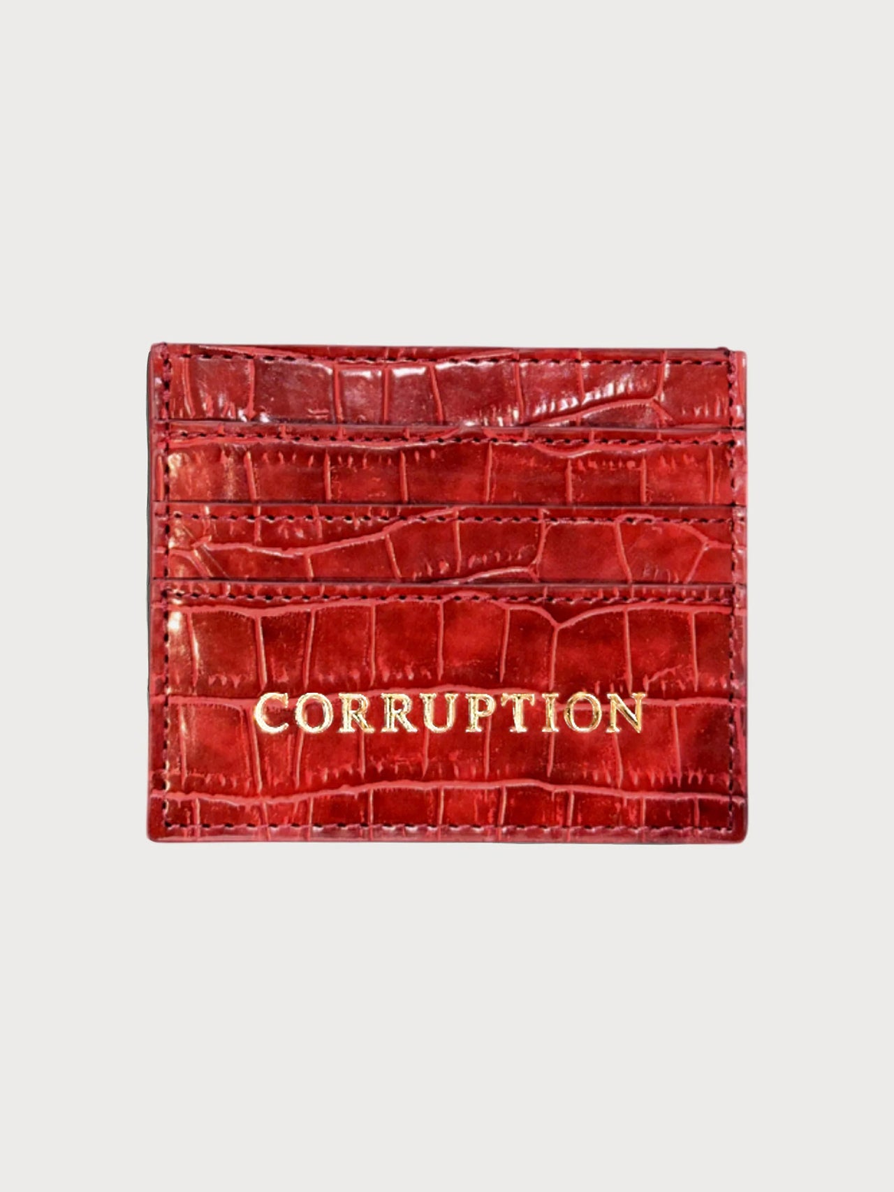 Buy Corruption Cardholder – Accessories by Ksenia Schnaider | Ethical & Sustainable Fashion