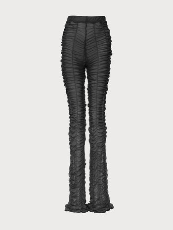 Mesh Drape Pants